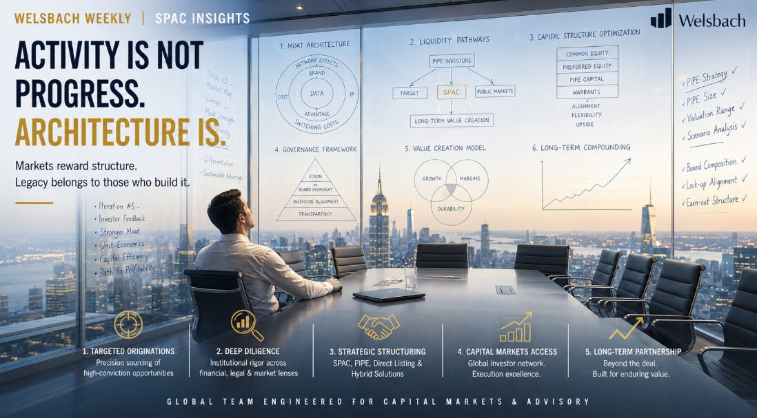 Activity is not progress, architecture is: mapping deal architecture, liquidity pathways, governance and long-term compounding